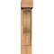 Ekena Millwork Funston Block Smooth Bracket w/ Offset Brace, Western Red Cedar, 5 1/2"W x 14"D x 26"H BKT0604X14X26FST05SWR - alternate 3